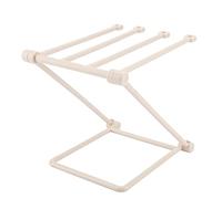 Support à Torchon Support à Torchon Support de Rangement en Plastique Pliant Support d'organisateur Pliable pour Chiffon en Tissu, Porte-torchons à Vaisselle Crochets pour