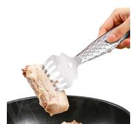 Support à trancher la viande - Fourchette à découper à 6 dents en acier ino | Support à trancher la viande en acier inoxydable 304 mesurant 19,5 x 6,5 cm, doté de six dents pour stabiliser la viande et l