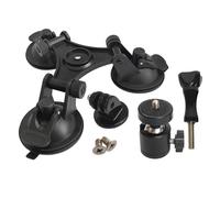 Support À Triple Ventouse Sous Vide Pour Pare-Brise De Voiture, Pour Gopro Hero 8/7/6/5/4/3/3 +/2/1 Xiaoyi Sj4000 Sj5000 Sj7000