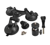 Support à Triple ventouse sous vide pour pare-brise de voiture, pour GoPro Hero 8/7/6/5/4/3/3 +/2/1 Xiaoyi SJ4000 SJ5000 SJ7000