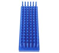 Support à Tubes à Essai de Laboratoire à Chevilles Bleu | Plastique, Séchage Rapide et Rangement Organisé, pour Tubes de Verre en Laboratoire Scolaire Couleur Aléatoire