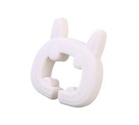 Support à ustensiles en silicone antidérapant réglable avec oreilles de chat et support à clipser pour accessoires de cuisine