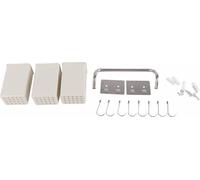 Support à ustensiles suspendu en acier inoxydable Cuillères Couteaux Fourchettes Baguettes Support mural pour Cuisine 60cm/23.6in