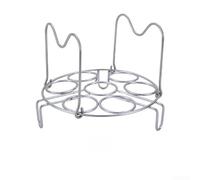 Support à Vapeur Acier Inoxydable 304 avec - Grille de Cuisson 7 Trous pour Légumes et Dumplings - pour accessoire Cuisine 15cm