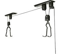 fischer ProfiPlus Aluminium Élévateur de vélo, Mixte - Adulte, 50386, Noir , 30 kg