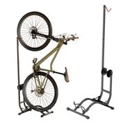 Support à vélos au sol Maclean, autonome, horizontal / vertical, pour le rangement, en acier, charge maximale 35 kg, MC-170