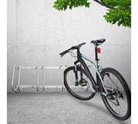Support à vélos Yakimz pour 4 vélos 101x32x26cm galvanisé et adapté au montage mural