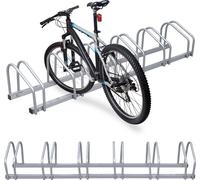 Support à vélos Yakimz pour 6 vélos 160x32x26cm galvanisé et adapté au montage mural