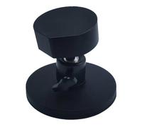 Support à ventouse à angle réglable pour Starlink Mini - Support de toit et tableau de bord en alliage d'aluminium avec base revêtue de caoutchouc, installation sans perçage (noir)