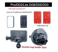Support À Ventouse Dvr Pour 70mai,Support Pour 70mai Pro Plus + A500s,Support Pour 70mai A800s Abarding Lite D08 D02,Support Pour 70mai A200 A500s - Type D02 Or Lite Mount