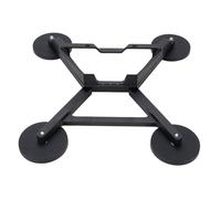 Support à ventouse en alliage d'aluminium compatible avec mini antenne - Support de toit ouvrant de voiture réglable sur axe X avec capacité de charge de 220 lb pour surfaces