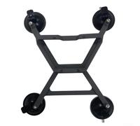 Support à ventouse en alliage pour mini support de toit de voiture réglable pour fenêtre de toit avec construction moulée par injection, compatible avec les surfaces en verre plates et incurvées