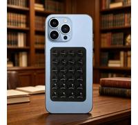 Support à ventouse en silicone avec forte puissance d'aspiration pour téléphone portable, support de téléphone collant, pour tous les téléphones portables (noir)