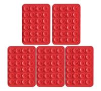 Support à ventouse en silicone - Support de téléphone à ventouse - Tapis adhésif pour téléphone portable - Support miroir antidérapant et accessoires pour téléphones portables, selfies et vidéos