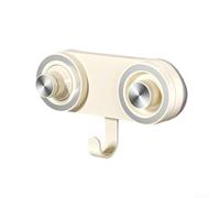 Support à ventouse fiable pour sèche-cheveux avec aimant pour une fixation lisse dans la salle de bain sans perçage sans tracas d'installation (blanc)