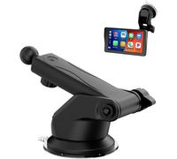 Support à ventouse pour GPS Garmin, joint à rotule universel de 17 mm, support flexible pour fenêtre de voiture, support de téléphone pour tableau de bord