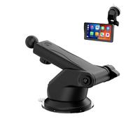 Support à ventouse pour GPS Garmin, joint à rotule universel de 17 mm, support flexible pour fenêtre de voiture, support de téléphone pour tableau de bord