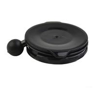Support à ventouse pour pare-brise - Noir - Pour Tomtom GO LIVE 800 825 START 20 25 VIA - Pour GPS - Joint à rotule inclinable - Remplacement d'atelier