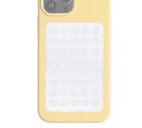 Support à Ventouse pour téléphone Portable - 40 ventouses en Silicone - Double Face - Support Puissant - Kit Mains Libres pour vidéos - Accessoire d'influence - Support adhésif pour Miroir