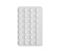 Support À Ventouse Pour Téléphone - Tampon Adhésif Double Face, Étui De Support À Poignée Carrée, Outil De Fixation Multi-surfaces, Conception D'adhérence Durable Réutilisable, | Option De Montage D'a
