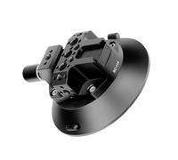 Support à ventouse pour voiture à forte capacité de charge de 117 mm de diamètre pour appareils photo et téléphones avec plusieurs ports d'extension, support à ventouse de voiture