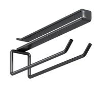 Support À Verres À Vin Sous Armoire, Support Suspendu Sans Perçage | Installation Coulissante Sans Perçage, S'adapte Aux Planches De Moins De 3 Cm D'épaisseur, Rangement De Verrerie Peu