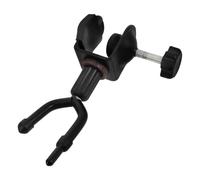 Support à Violon à Pince pour Pupitre, Rangement Portable Noir | Crochet Métallique et Plastique, Protection de L’instrument, Usage en Répétition et Scène, Compatible Violon et Partitions