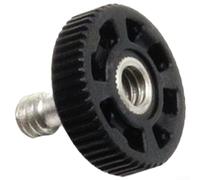 Support à vis en plastique avec filetage de 6,35 mm et longueur de 10 mm pour boîtiers de caméra sous-marine prenant en charge les spécifications de filetage standard du trépied