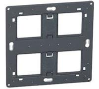 Support à vis mosaic céliane ou soliroc pour 2x2 postes ou 2x4 à 5 modules