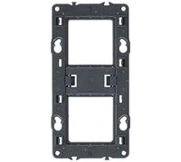 Legrand Support à vis pour 2 postes ou 4 à 5 modules compatible Mosaic, Céliane, Soliroc