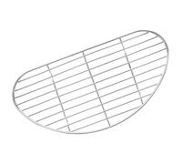 Support à Wok en Acier Inoxydable Demi-rond pour Cuisson Vapeur | Grille Épaisse à Quatre Pieds, Bords Lisses, Rangement Compact, Usage Maison pour Œufs et Légumes