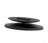 Support ABS pour Echo Show 5, compatible avec 1ère et 2ème génération, base rotative multi-angle, accessoire de maison intelligente peu encombrant pour bureau, noir