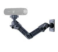 Support Acetaken pour webcam Logitech C925e C922x C920 C930e C922 C930 C615, Brio 4K - Compatible avec 1/4"-20 thread, universel - Montage mural - Noir