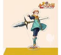 Support Acrylique De Dessin Animé Les Sept Vers Morts, Jouet Figurine, Double Face, Accessoires De Bureau En Pvc