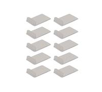 support acrylique pour ardoise tag transparent. Pack de 10. Tags non inclus Securit