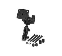 Support Actif Garmin 010-10962-10 pour Navigateur Moto - Montage Vissé, Orientation Horizontale/Verticale, Résistant aux Chocs, Noir