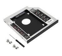 Support Adaptateur Caddy Disque Dur en Alliage d\Aluminium 2.5\HDD SSD SATA 3.0Disque Dur Caddy 9.5mm SATA Caddy Pour HP Dell Ace