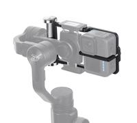 Support adaptateur cardan portable avec contrepoids pour prise de vue verticale - Pour GoPro 11, 10, 9 - Clip adaptateur stabilisateur noir pour GoPro 11, 10, 9, 8 - Accessoires d'appareil photo
