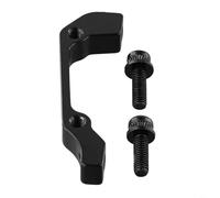 Support adaptateur de cadre d'étrier de frein à disque pour fourche de vélo avant et arrière compatible avec les rotors IS et PM de 140, 160, 180, 203 mm (F180/R160)