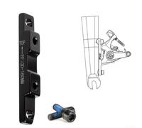 Support adaptateur de cadre d'étrier de frein à disque prenant en charge plusieurs tailles 140 160 180 203 mm pour fourche de vélo avant et arrière IS et PM Standard (F160)