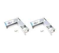 Support Adaptateur De Plateau De Disque Dur Ssd Sas Sata 3.5 À 2.5 Pouces, Pour Dell Hp Ibm Lenovo Mac Apple 3.5 Pouces, 2 Pièces