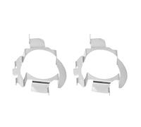 Support Adaptateur LED H7, Kit de Fixation pour Phares, Compatible avec Touran 1T2 Polo Scenic 2, Douille de Conversion pour Ampoules LED Voiture, Ventilé, 2 Pièces