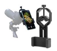Support Adaptateur pour Smartphone pour Jumelles, Monoculaires, Longues-Vues, Télescopes, Microscopes, Compatible avec Téléphone de 5 à 9 Cm, Adaptateur de Digiscopie pour