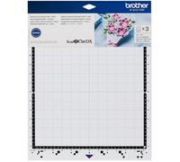 Support adhésif - BROTHER - Scan'n'Cut SDX - 30,5 x 30,5 cm - Blanc - Lot de 3
