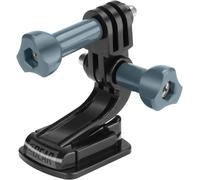 Support Adhésif Compatible Avec Gopro Hero 11, Insta 360, Dji Osmo, Akaso Ek7000 Et Plus De Caméras D'Action - Support Adhésif Résistant À L'Eau Pour Surfaces Planes, Adaptateur Cr[GOP6254609]