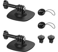 Support Adhésif Flexible Compatible avec pour Insta360 Helmet Mount X5 X4 X3 Ace Pro Base pour Appareil Photo Action pour Gopro Hero Kit D'installation pour DJI Osmo Action Accessoires pour