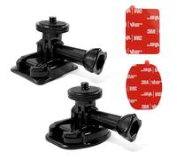 Support adhésif flexible pour Insta 360 ACE Pro ONE X3 X2 X RS R GO 3 2, kit d'accessoires pour casque compatible avec GoPro Hero 12 Max Session et DJI Osmo Action Caméras