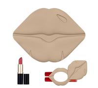 Support adhésif pour baume à lèvres | Appareil de rotation à 360° en silicone souple pour smartphone - Pour maison, voyage, famille, fille, mère, petite amie, épouse, marron, Refer to description