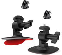 Support adhésif pour Gopro Hero 13,Hero 12,Hero 10,Compatible avec Insta360 Ace Pro,X4,pour Moto,Skate,Ski,kayka,etc.