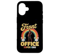 Support administrateur héroïque de secrétaire de front office Coque pour iPhone 16